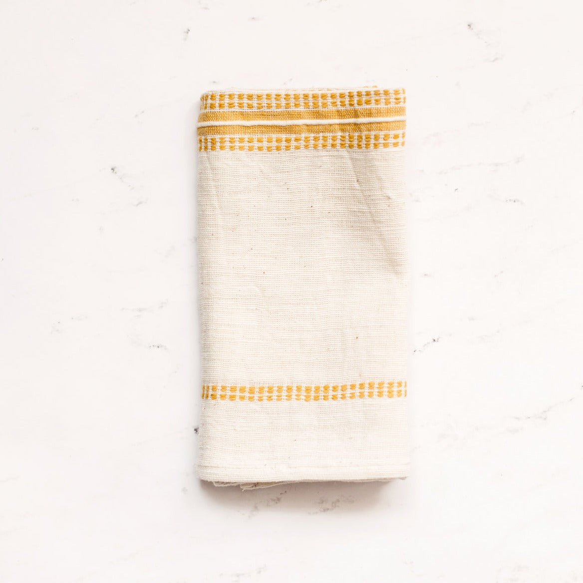 Aden Napkins, Natural / Gold - set of 4